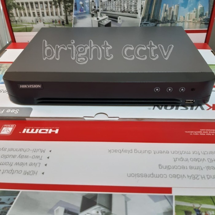 Jual DVR Hikvision 4 Channel IDS-7204HQHI-M1/E | Shopee Indonesia