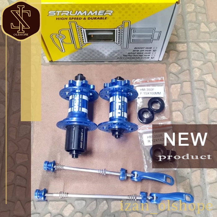 HUB FreeHub STRUMMER HM350 32H BIRU