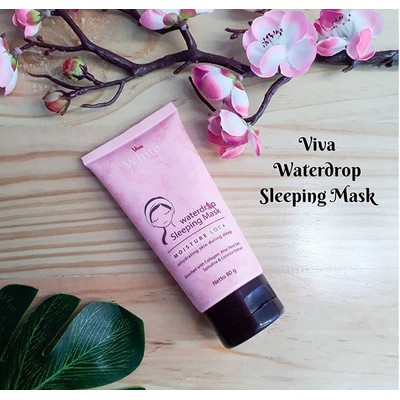 ❄️MATCHA❄️ Viva White Waterdrop Sleeping Mask - Viva Waterdrop Sleeping Mask 80 GR