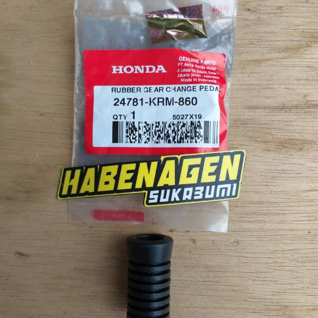 karet pedal operan gigi perseneleng gir gear change honda tiger gl mega pro megapro verza cb150r ORI