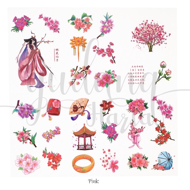 

GCC Stiker SET ISI 6 Imperial Nature Sticker Astro Cage DIY GCC 303831