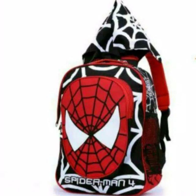 Tas Ransel Anak Sekolah Karakter Spiderman - Tas Anak SD - Tas Anak Laki-laki