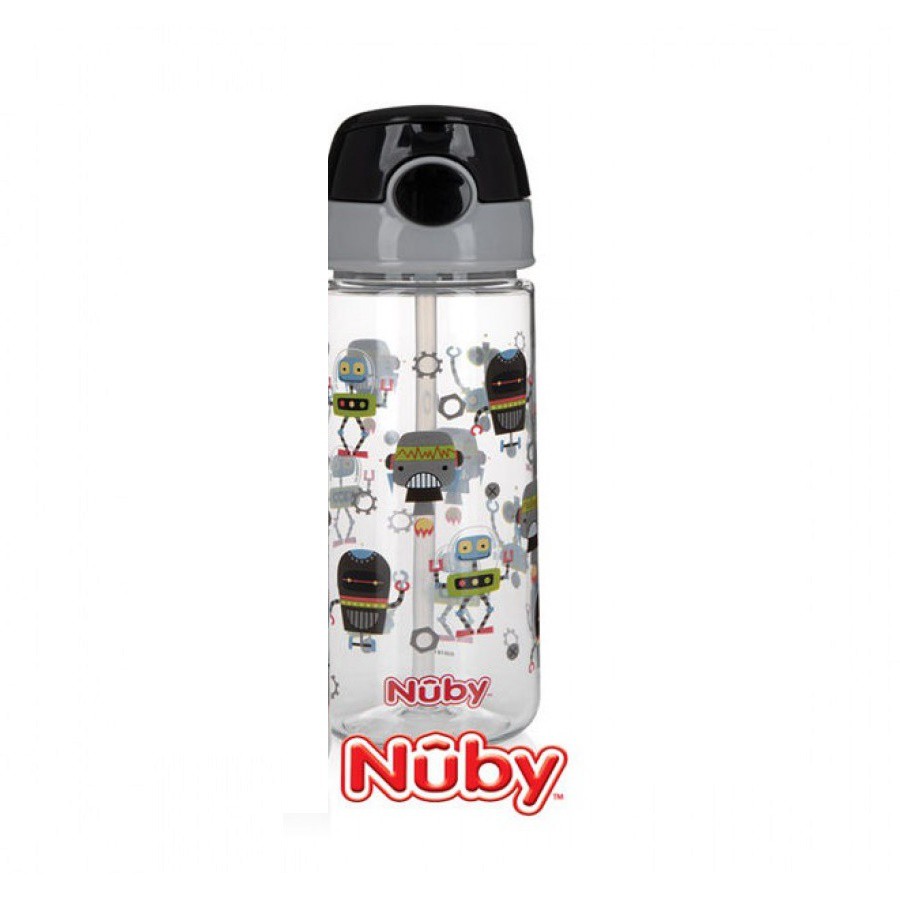 Nuby Tritan Flip It Cup 532ml - (Tersedia Pilihan Motif)