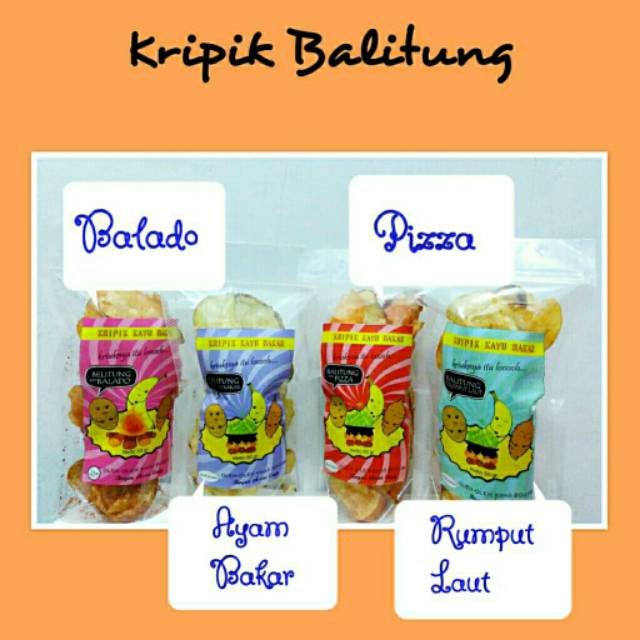

Keripik balitung, keripik kimpul gurih, keripik kayu bakar, keripik oleh-oleh khas bogor