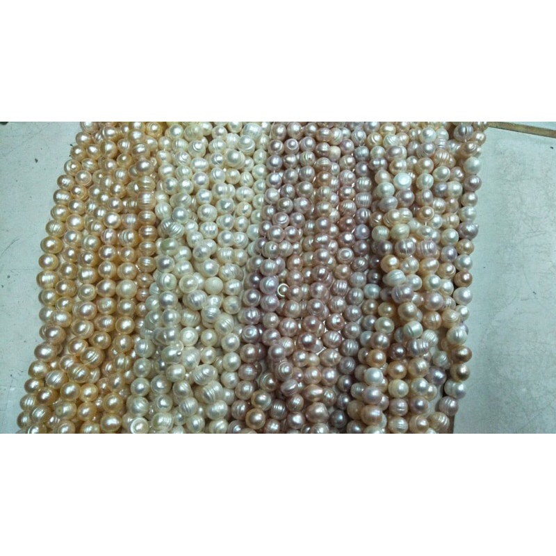 mutiara air tawar bulat uk 10 mm