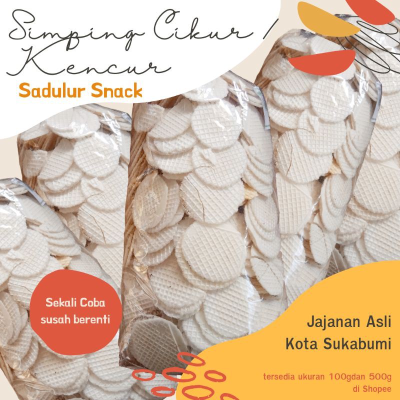 

Simping Kencur Gurih Renyah Enak 200g