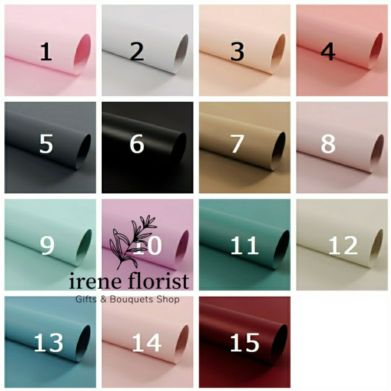

[1 lembar] Kertas Buket Cellophane Flower Wrapping Buket 48*48cm