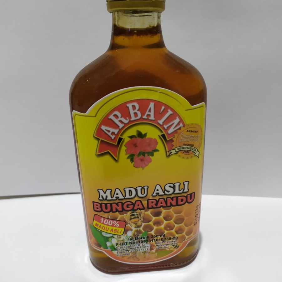 

Madu Arbain Randu 250 ml / Arba'in 250 gram