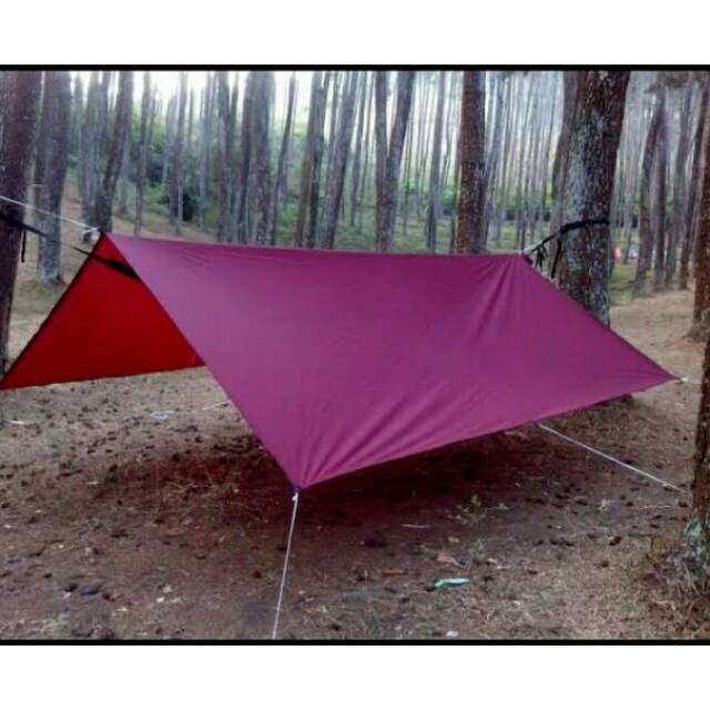 Fly sheet fly sheet 3x4 pelindung tenda  fly sheet 4x3