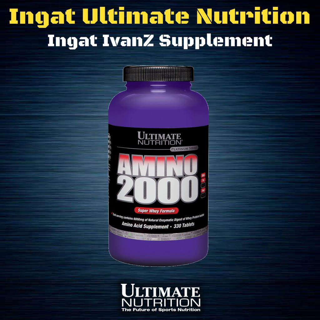 AMINO 2000 330 TABS ULTIMATE NUTRITION ORIGINAL