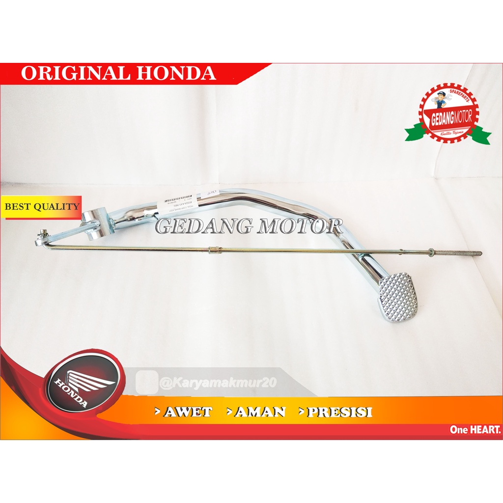 PEDAL REM BLADE FI NEW SUPRA X 125 FI 2014 ORI AHM