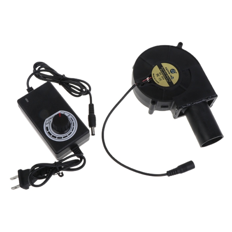 Zzz Kipas Blower Arang BBQ Portable Tenaga US Plug Untuk Outdoor