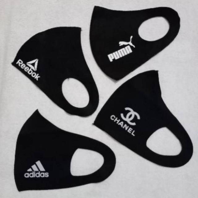 MASKER KAIN SCUBA MOTIF LOGO 2