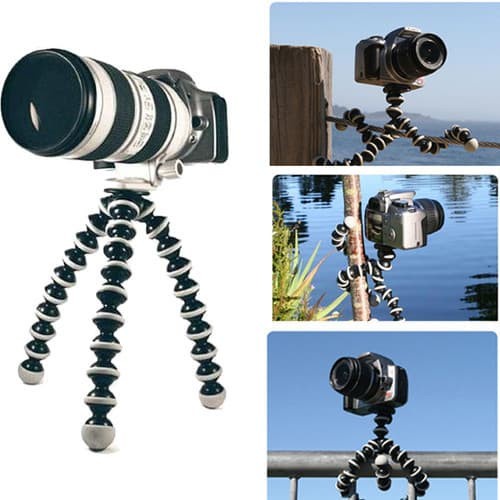 Flexible Large Tripod Gorillapod - Z08-B - Black/White