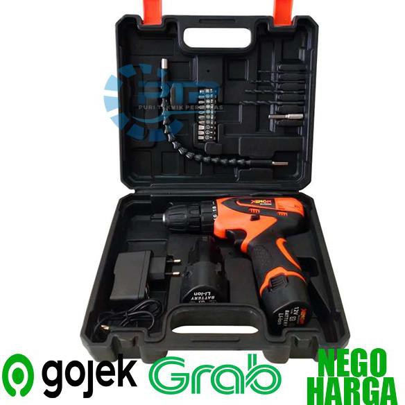 ✅Murah Mesin Bor Cordless Xenon CDD 505 / mesin Bor Chargers drill