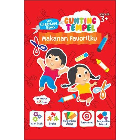 

Seri Creative Books Gunting Tempel : Makanan Favoritku