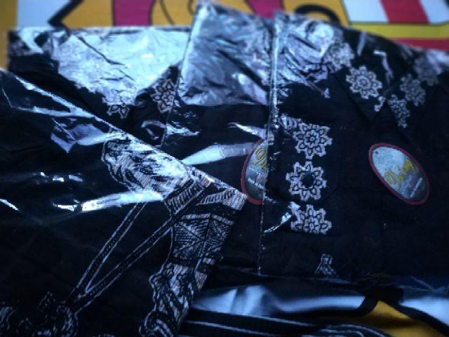 Bswart Batik Hrb026 Kenongo Hem Pendek Padi Pekalongan M L Xl Batik Pria Murah Modern Grosir