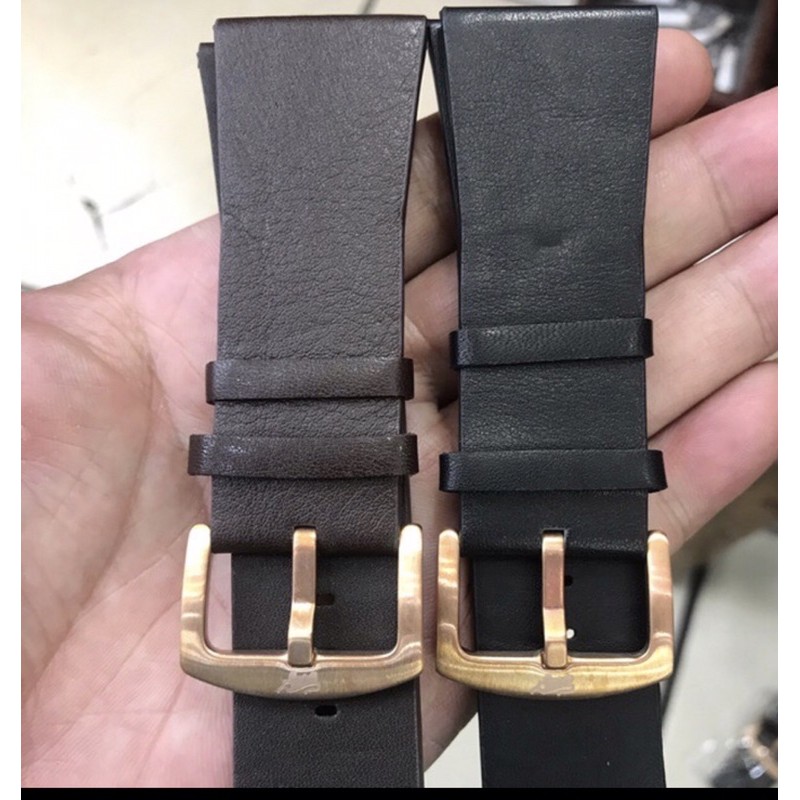 TALI JAM TANGAN KULIT BRAUN BUFFEL 28MM