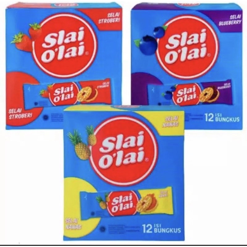 

Slai Olai Biskuit Rasa Selai Buah isi 10pcs