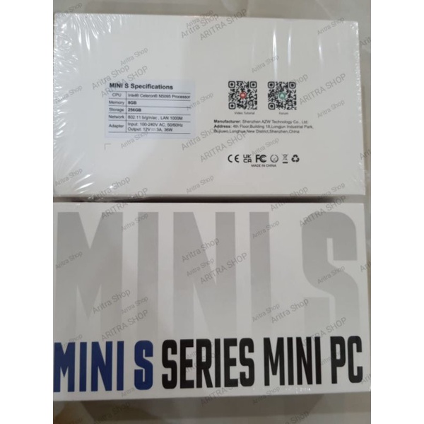 MINI PC Beelink MINI S Intel 11th Jasper Lake N5095 8/256GB Dual HDMI 4K Windows 11 Pro