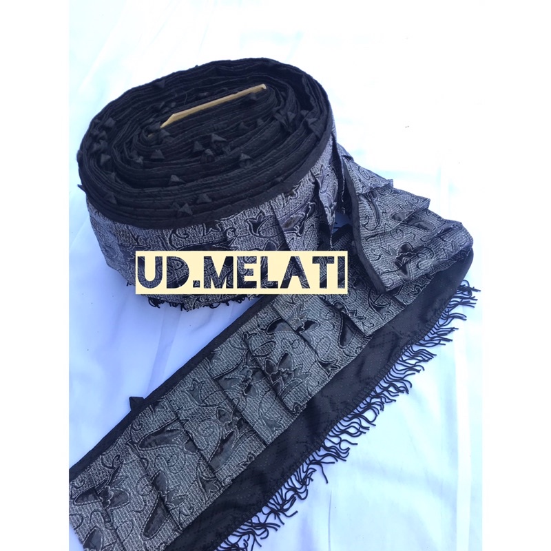 ider ider pelinggih bali motif kaloke tulip hitam