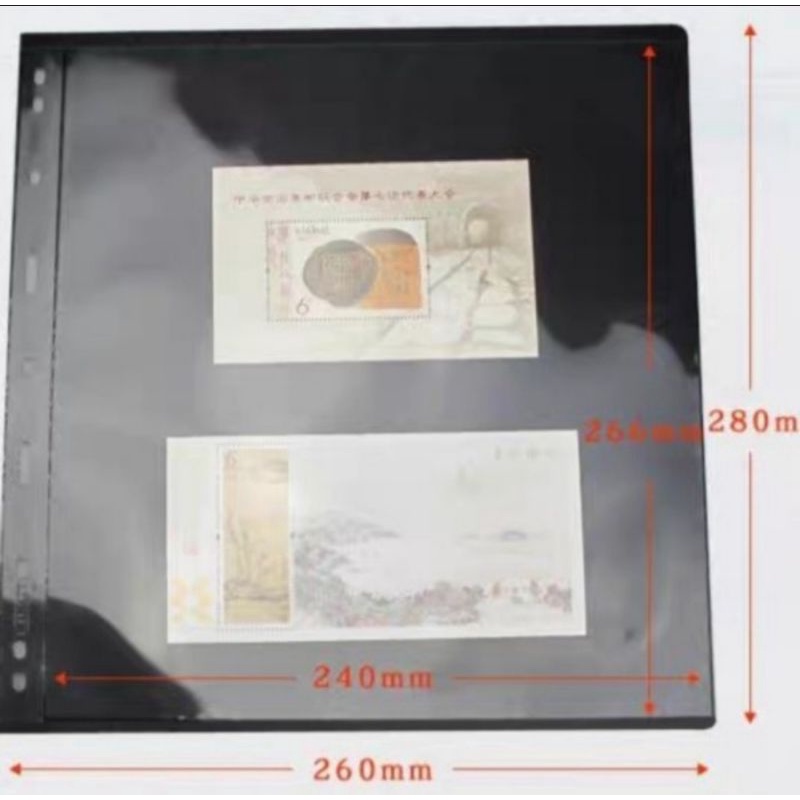 

refill uang kertas perangko mingt hitam lebar sekat 1 baris PMG PCGS