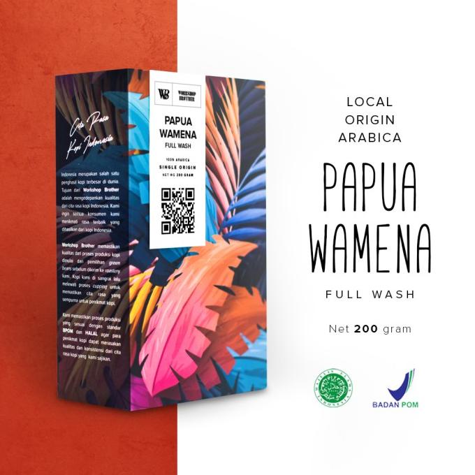 

Cuci Gudang Awal Tahun WorkshopBrother Kopi Arabica Papua Wamena Full Wash 200gram Cuci Gudang Awal Tahun