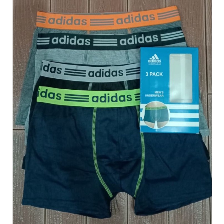 3 pcs celana dalam boxer pria / boxer pria adss