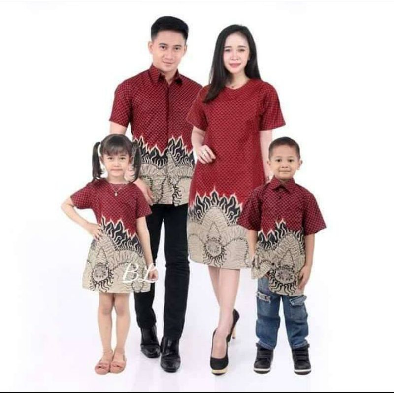 batik keluarga/batik keluarga/batik bagus