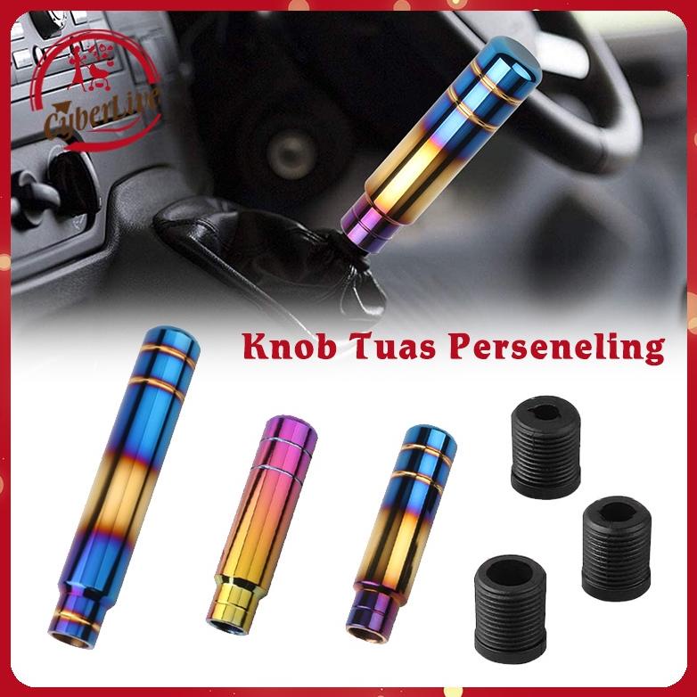 Knop Perseneling Mobil Manual 13Cm 18Cm Tuas Perseneling Mobil Racing Variasi Mugen Biru Ungu