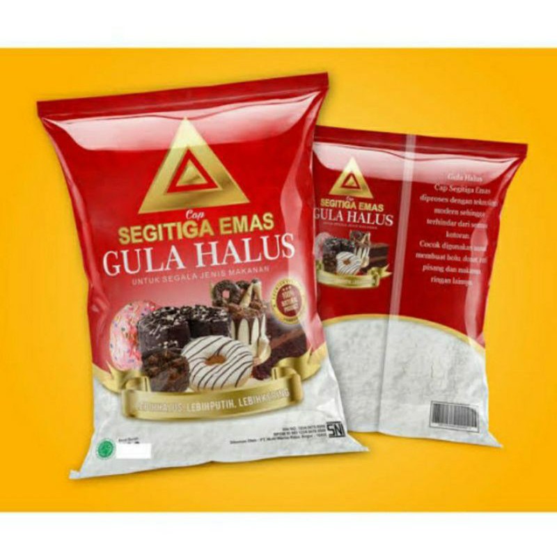 

Gula Halus Segitiga Emas 250g