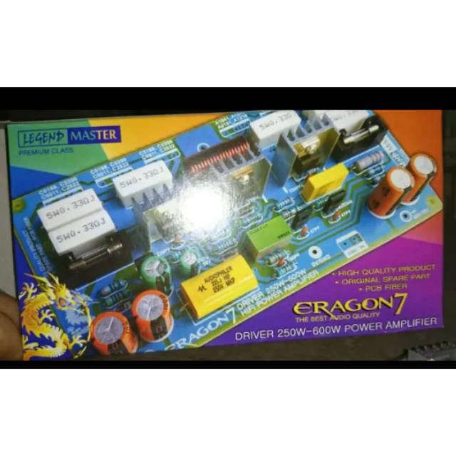 DRIVER POWER AMPLIFIER ERAGON-7 250-600W SPAREPART ORI