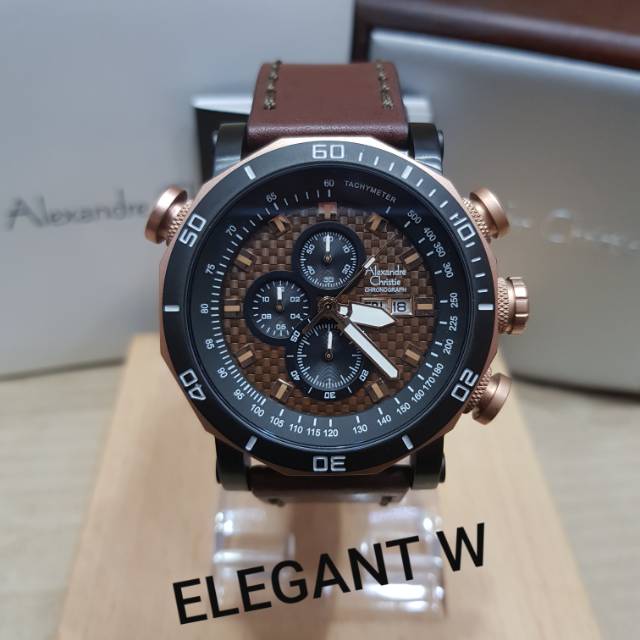 JAM TANGAN ALEXANDER CHRISTIE ORIGINAL PRIA AC 6308MC