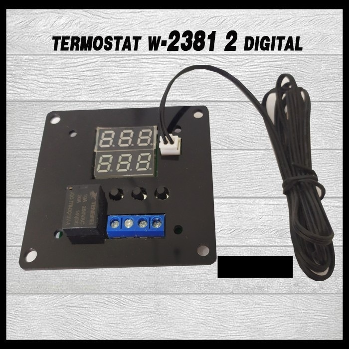 termostat digital  plus casing akrilik thermostat controler