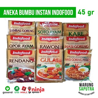 Bumbu Masak Instan Indofood - Rendang Rawon Opor Kare Soto Gulai