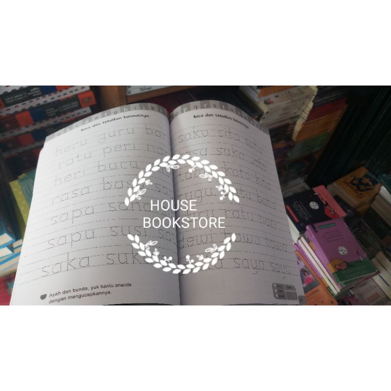 30 HARI MEMBACA DAN MENULIS TANPA DIEJA ORIGINAL  P=26Cm L=19Cm KERTAS HVS WARNA BY BAGUS SETIADI-1