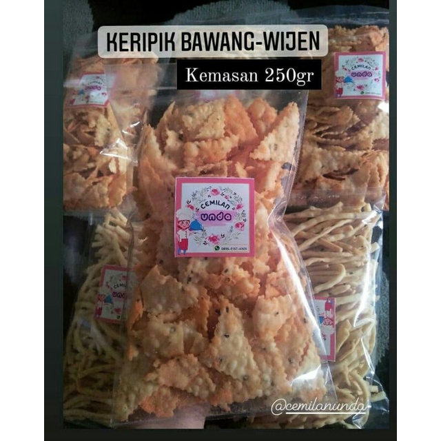 

KERIPIK BAWANG-WIJEN JAGUNG BAKAR 250GR