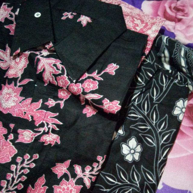 Bswart Batik Hrb026 Kenongo Hem Pendek Padi Pekalongan M L Xl Batik Pria Murah Modern Grosir