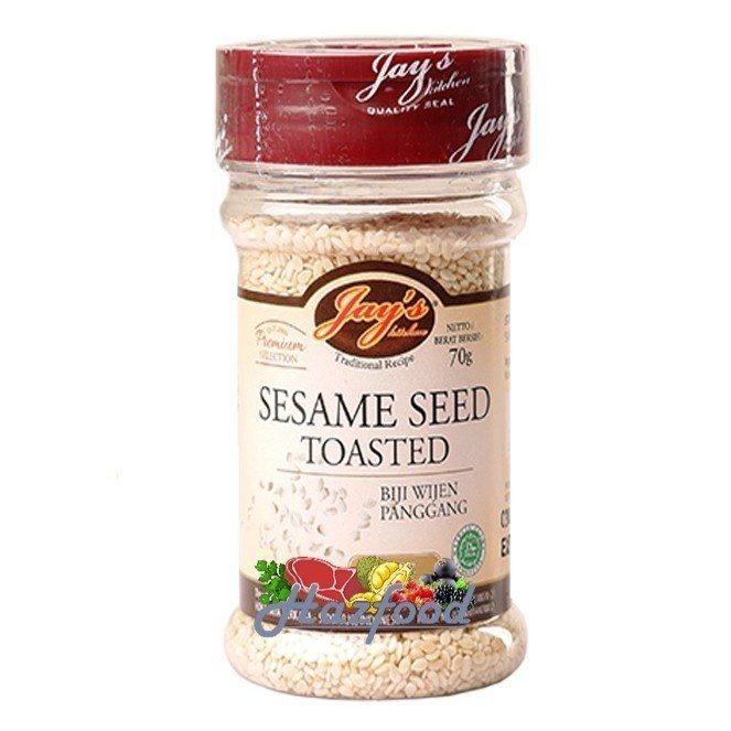 

Jays Sesame Seed Toasted ( Biji Wijen Panggang ) - 70 gram