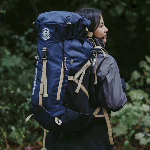 Tas Carrier Gunung 50L - Ransel Hiking Trekking - Outdoor Backpack / Daypack - Free Rain Cover