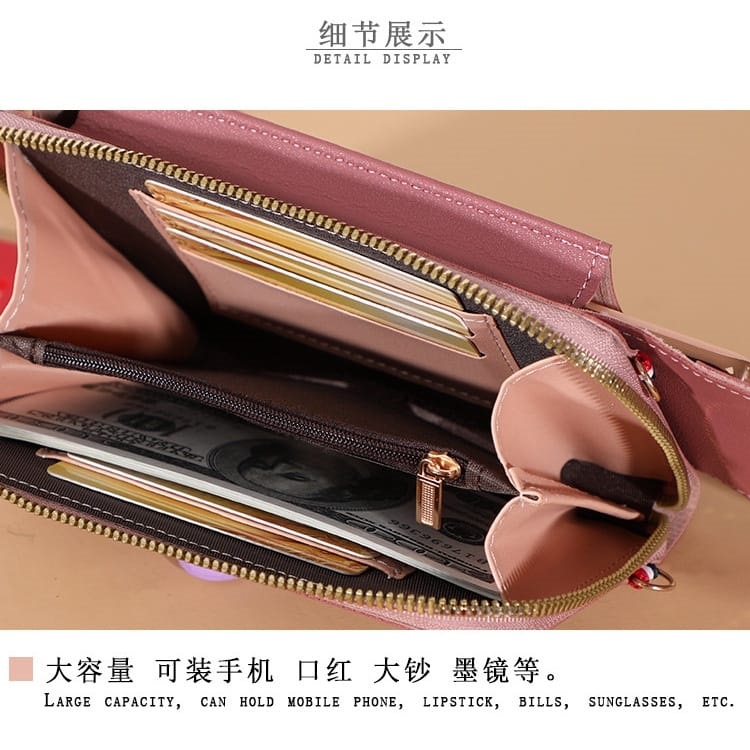 Tas Wanita Selempang Wanita Sling Bag Tas Hp Wanita Korea Dompet Pocket Tempat Hp Wanita