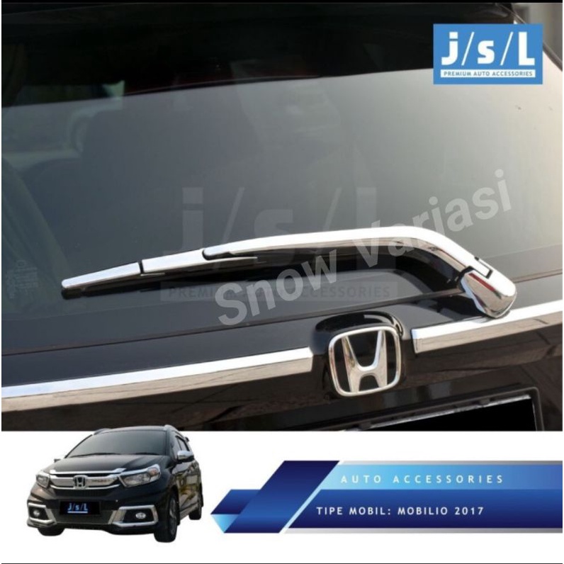 MOBILIO 2017 NEW COVER WIPER CROME / KROM WIPER BELAKANG