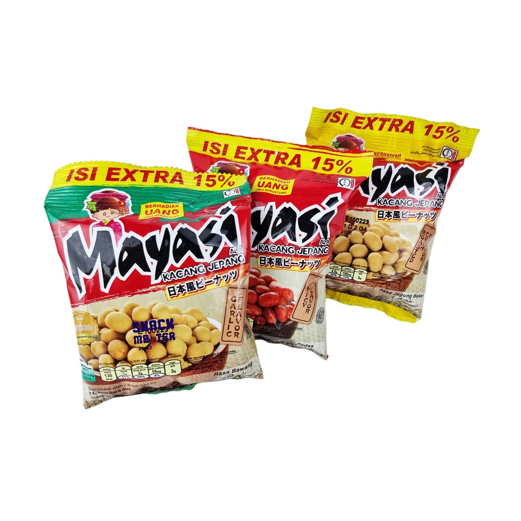 

Mayasi Kacang Jepang - Netto 23 gr