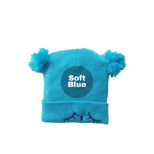 stoberi baby - KUPLUK SLEEPY BEAR (K) Topi Anak Lucu Model kupluk Usia 0 Sampai 3 Tahun Kualitas Terbaik