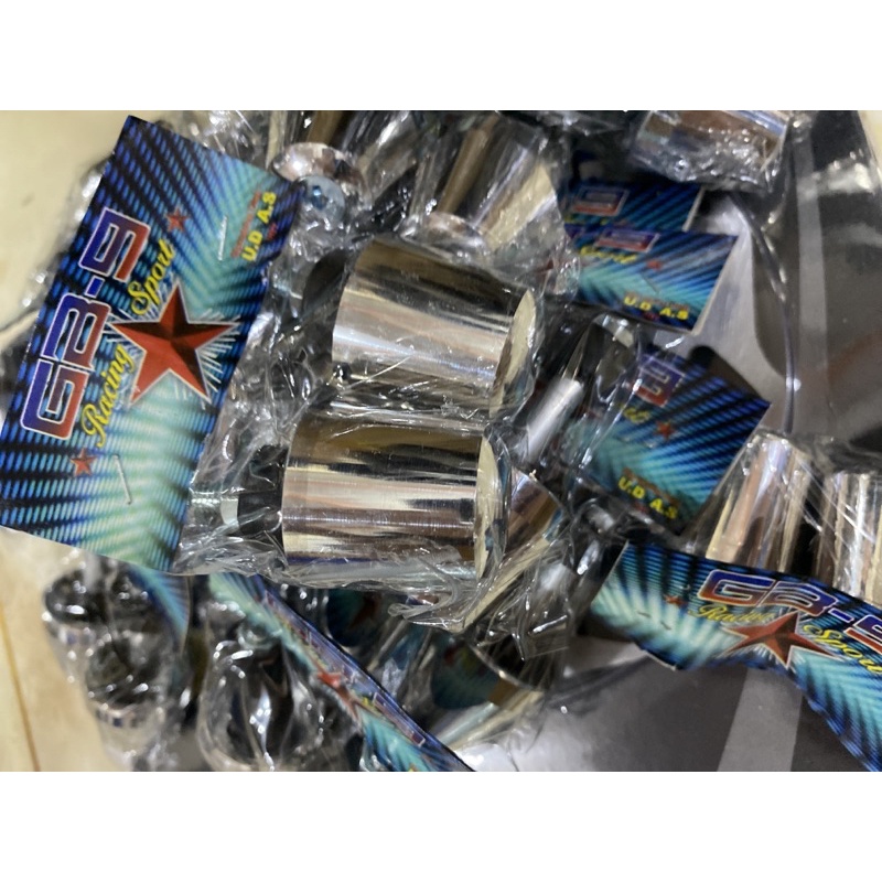 Promo Jalu Stang Bandul Balancer Shogun Chrome Motor Sepasang Besi Alluminium Crome PnP Universal HARGA SEPASANG KIRI KANAN