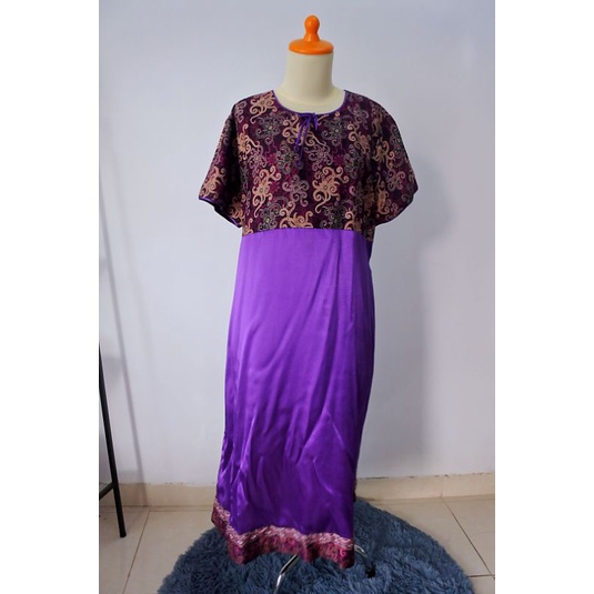 Preloved Dress Pesta Batik Jumbo Bigsize