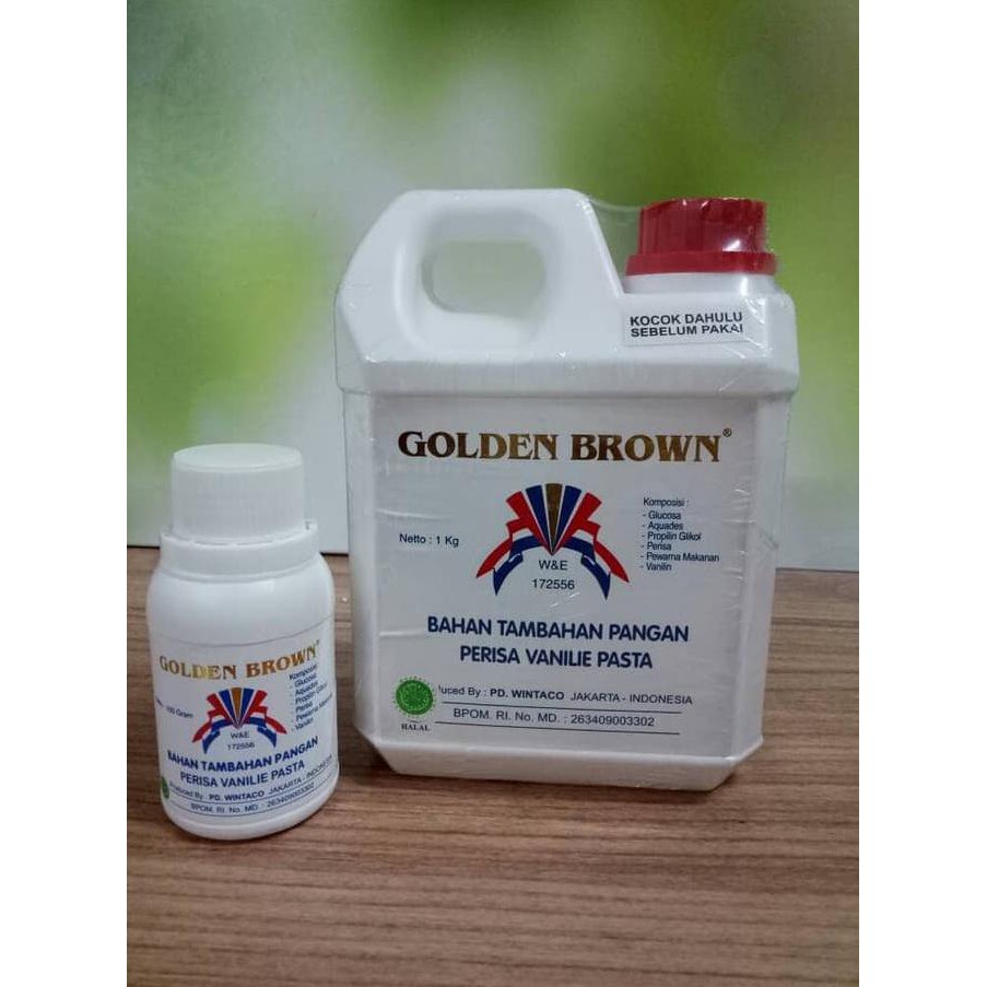 

31.87-Kue- Golden Brown Perisa Vanila Pasta 1Kg Pasta Vanilie -Terlengkap-Termurah-Dijamin.
