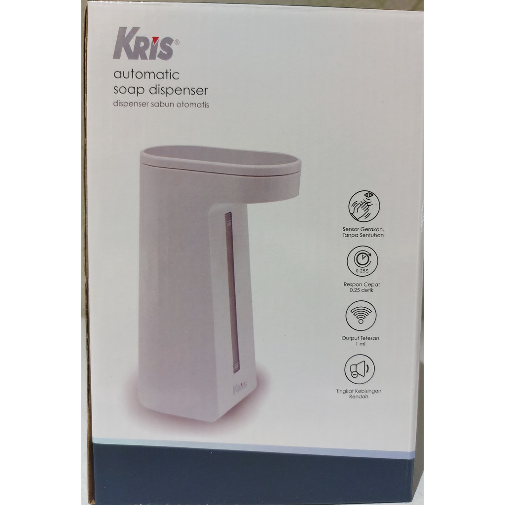 Soap Dispenser Automatic / Dispenser Sabun Cair 250 ml / Auto Lotion White