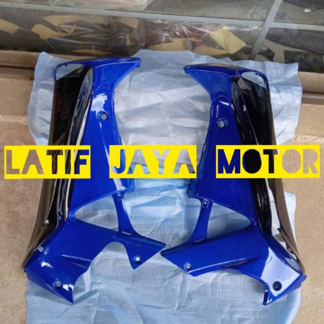 sayap supra x 125 lama tahun 2006 biru