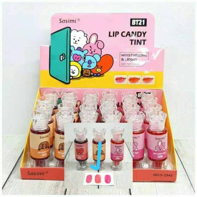 (snow)  LIPTINT CANDY BT21